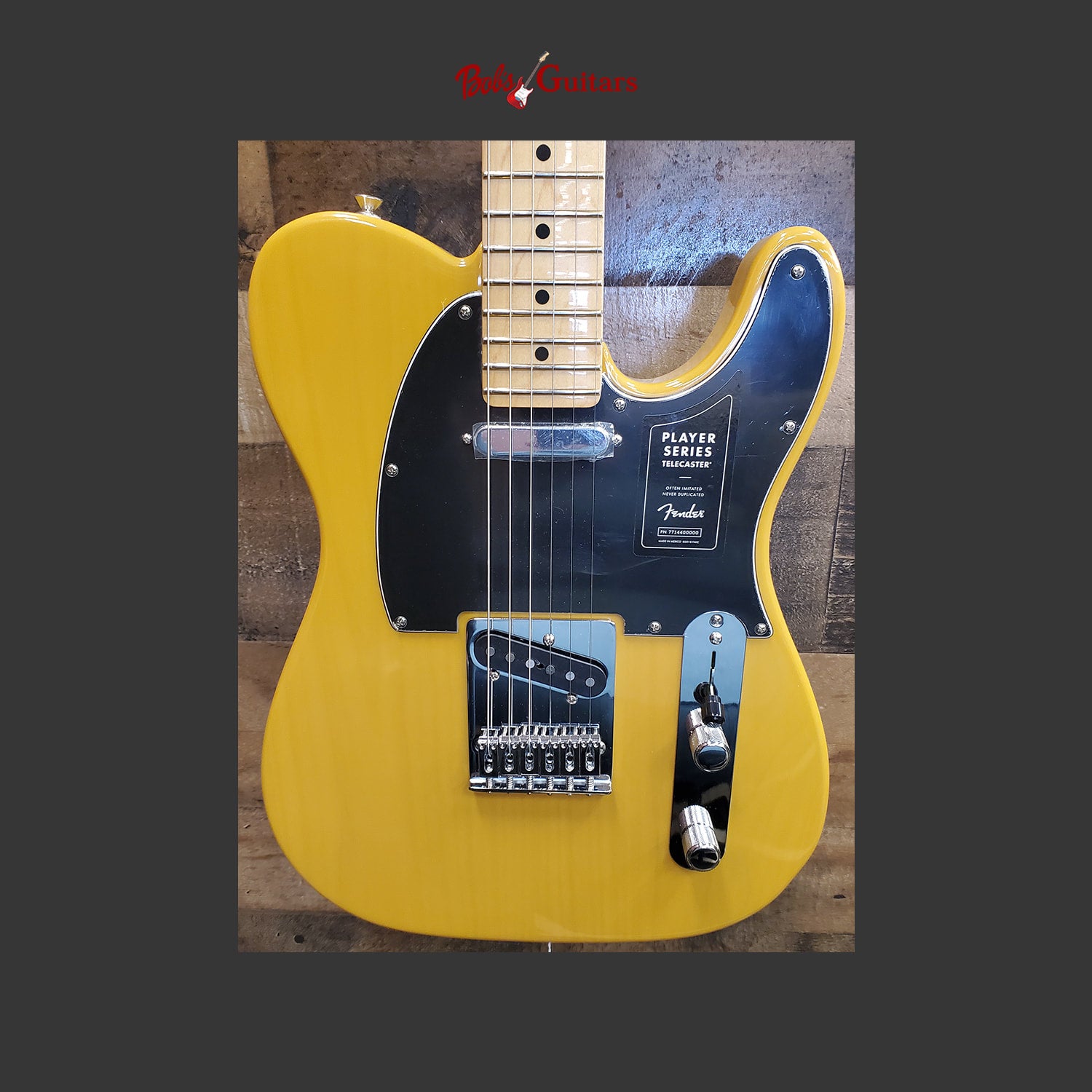 Fender Player Telecaster®, Butterscotch Blonde, SN: MX22085306